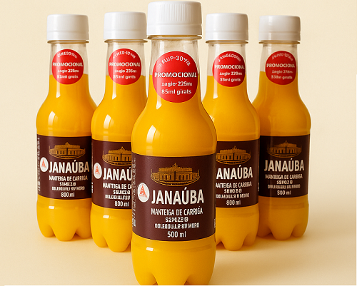 foto de várias garrafas de Manteiga Janaúba