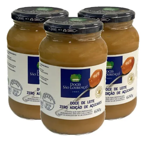 Doce De Leite Diet São Lourenço 650g